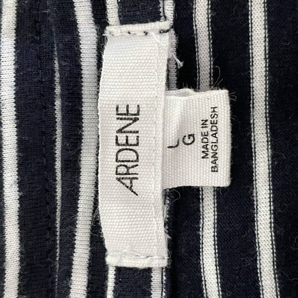 Striped Bow Tie Sleeve Shirt - Picture 3 of 3